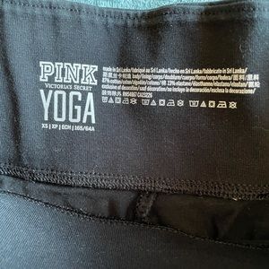 Pink Victoria Secret yoga leggings